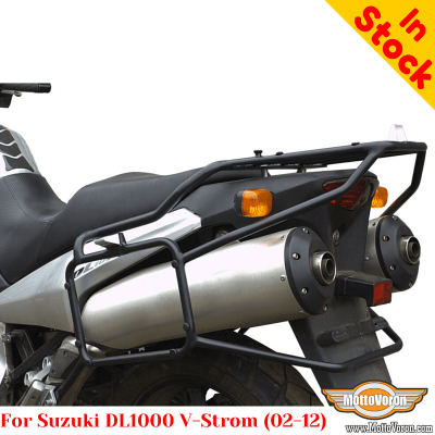 Suzuki DL1000 (02-12) pannier rack, luggage rack system for Givi / Kappa Monokey system or aluminum cases