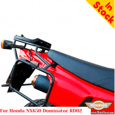 Honda NX650 RD02 pannier rack, luggage rack system for Givi / Kappa Monokey system or aluminum cases