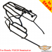 Honda NX650 (1988-1991) système de porte-bagage pour valises Givi / Kappa Monokey System