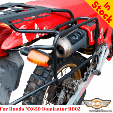 Honda NX650 RD02 (88-91) pannier rack, luggage rack system for bags or aluminum cases