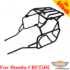 Honda CRF250L luggage rack system for bags or aluminum cases