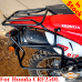 Honda CRF250L luggage rack system for bags or aluminum cases