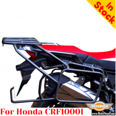 Honda CRF1000L luggage rack system for bags or aluminum cases