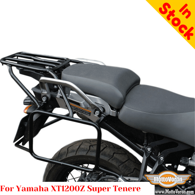 Portapacchi Yamaha XT1200Z, sistema portapacchi per borse o valigie in alluminio