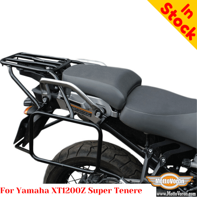 Yamaha XT1200Z luggage rack system for bags or aluminum cases