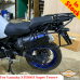 Portapacchi Yamaha XT1200Z, sistema portapacchi per borse o valigie in alluminio