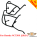 Barre paramotore Honda NC750X (2021+), protezione motore per cambio DCT/manuale