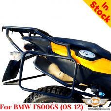 BMW F800GS (2008-2012) luggage rack system for bags or aluminum cases