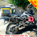 Portapacchi BMW F800GS (2008-2012), sistema portapacchi per borse o valigie in alluminio