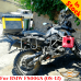 BMW F800GS (2008-2012) цельносварная багажная система для текстильных сумок или алюминиевых кофров