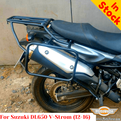 Suzuki DL650 (12-16) цельносварная багажная система для текстильных сумок