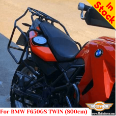 BMW F650GS TWIN luggage rack system for bags or aluminum cases