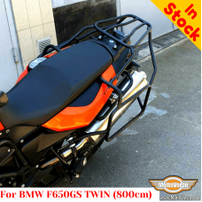 BMW F650GS TWIN luggage rack system for bags or aluminum cases