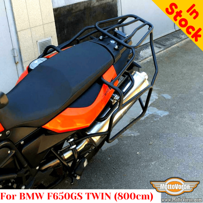 BMW F650GS TWIN luggage rack system for bags or aluminum cases