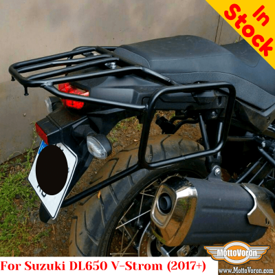 Suzuki DL650 (2017-2024) système de porte-bagage pour sacoches textiles