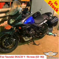 Suzuki DL650 (12-16) système de porte-bagage pour valises Givi / Kappa Monokey System ou valises aluminium