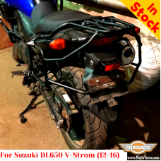 Suzuki DL650 (12-16) luggage rack system for Givi / Kappa Monokey system or aluminum cases