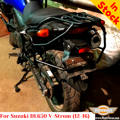 Suzuki DL650 (12-16) pannier rack, luggage rack system for Givi / Kappa Monokey system or aluminum cases