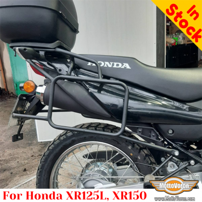 Honda XR150L / XR125 цельносварная багажная система для текстильных сумок