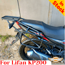 Lifan KP200 luggage rack system for bags