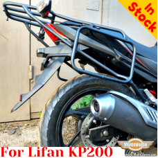 Lifan KP200 pannier rack, luggage rack system for bags