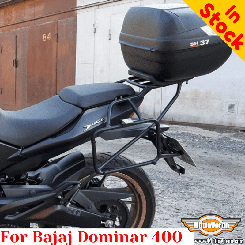 Bajaj Dominar 400 2019 pannier rack luggage rack system for Givi Kappa Monokey system or aluminum cases