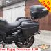 Bajaj Dominar 400 (-2019) pannier rack, luggage rack system for Givi / Kappa Monokey system or aluminum cases