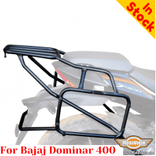 Bajaj Dominar 400 (-2019) pannier rack, luggage rack system for Givi / Kappa Monokey system or aluminum cases