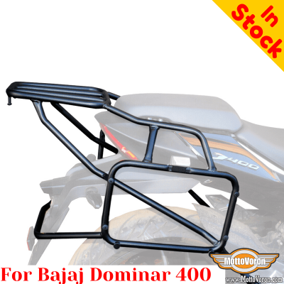 Bajaj Dominar 400 (-2019) luggage rack system for Givi / Kappa Monokey system or aluminum cases