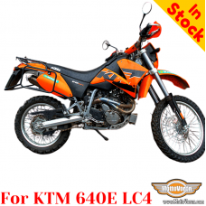 KTM 640 luggage rack system for bags or aluminum cases