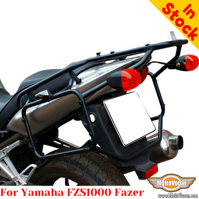 Portapacchi Yamaha FZS1000, sistema portapacchi per sistema Givi / Kappa Monokey o valigie in alluminio