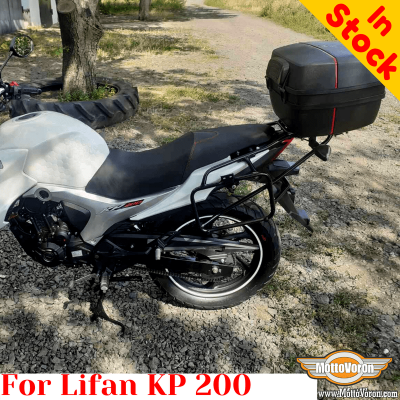 Lifan KP200 luggage rack system for Givi / Kappa Monokey system