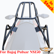 Bajaj Pulsar NS150 pannier rack, luggage rack system for Givi / Kappa Monokey system or aluminum cases