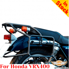 Honda VRX400 luggage rack system for bags