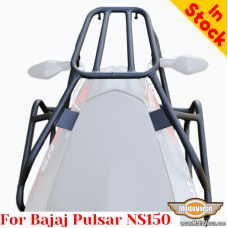 Bajaj Pulsar NS150 luggage rack system for bags