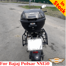 Bajaj Pulsar NS150 luggage rack system for bags