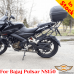 Bajaj Pulsar NS150 luggage rack system for bags