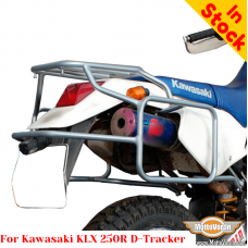 Kawasaki D-Tracker 250 luggage rack system for bags or aluminum cases