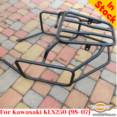 Kawasaki KLX250 (1998-2007) luggage rack system for bags or aluminum cases