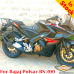 Bajaj Pulsar RS200 luggage rack system for Givi / Kappa Monokey system