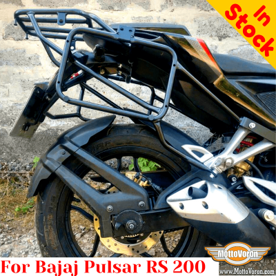 Bajaj Pulsar RS200 luggage rack system for Givi / Kappa Monokey system