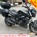 Bajaj Dominar 400 (2019+) luggage rack system for Givi / Kappa Monokey system or aluminum cases