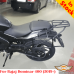 Bajaj Dominar 400 (2019+) luggage rack system for Givi / Kappa Monokey system or aluminum cases