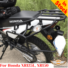 Honda XR150L / XR125 luggage rack system for Givi / Kappa Monokey system