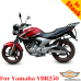 Yamaha YBR250 pannier rack, luggage rack system for bags