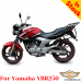 Yamaha YBR250 цельносварная багажная система для текстильных сумок