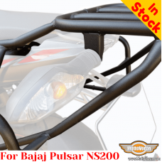 Bajaj Pulsar NS200 luggage rack system for Givi / Kappa Monokey system or aluminum cases