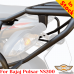 Portaequipajes para maletas Bajaj Pulsar NS200 (2017-2021), sistema de portaequipajes para sistema Monokey de Givi/Kappa o maletas de aluminio