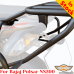 Bajaj Pulsar NS200 luggage rack system for Givi / Kappa Monokey system or aluminum cases