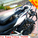 Bajaj Pulsar NS200 luggage rack system for Givi / Kappa Monokey system or aluminum cases